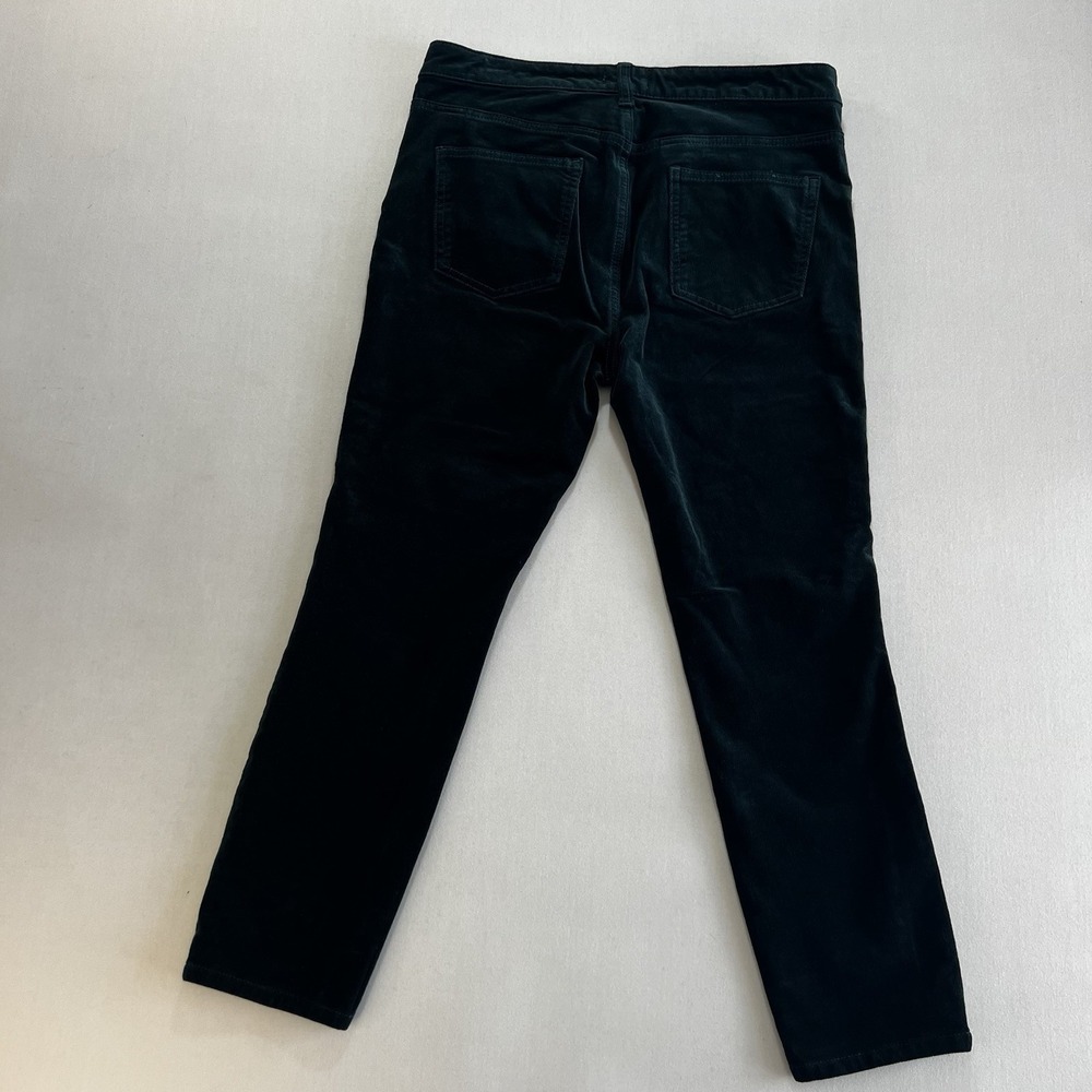 Anthrpologie Pilcro Women's Forrest Green Corduroy Crop Jeans Preppy Sz 31 - Picture 5 of 11